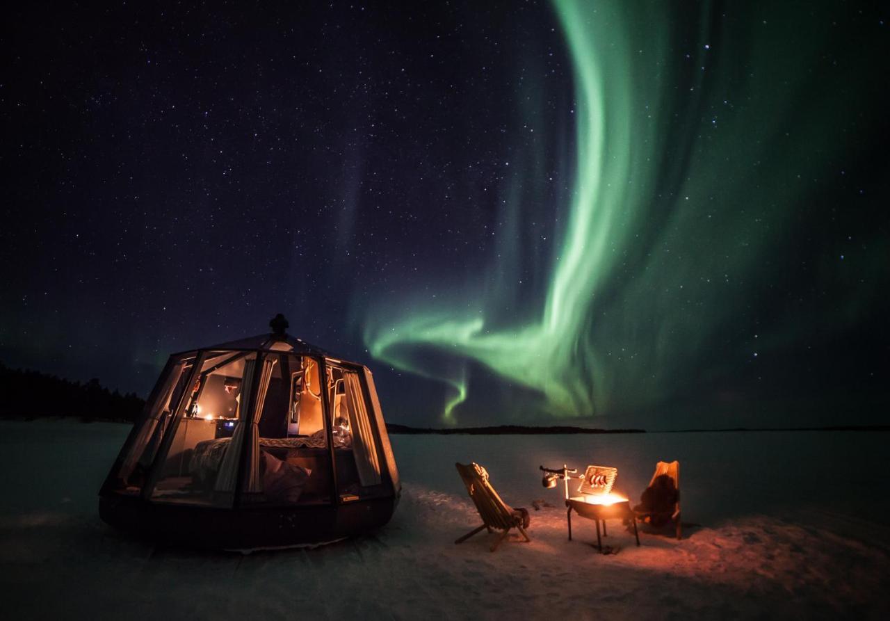 Vikajaervi Lake View Experience Igloos Rovaniemi Dış mekan fotoğraf