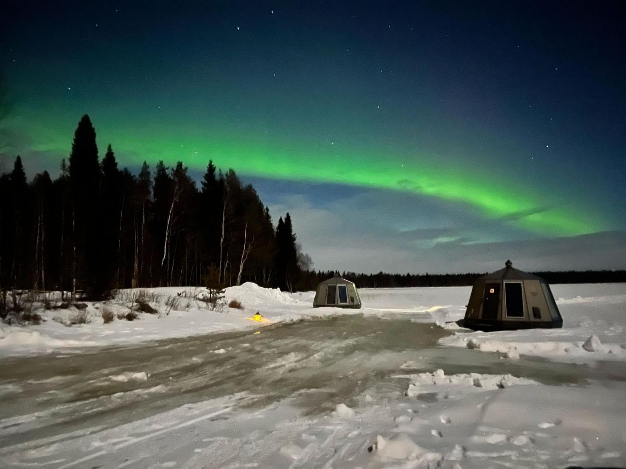 Vikajaervi Lake View Experience Igloos Rovaniemi Dış mekan fotoğraf